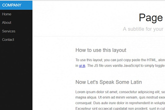 Админка для вашего html сайта