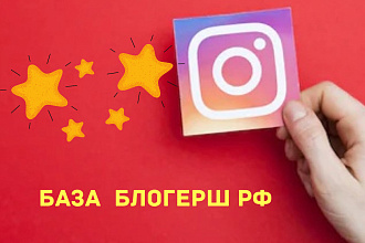 База блогерш РФ