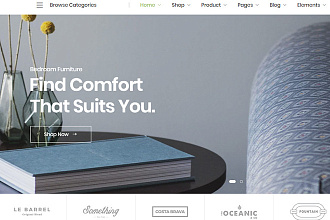 Online shop page