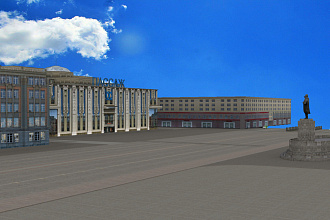 Создам 3d объект экстерьера