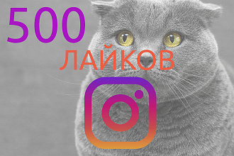 500 лайков в инстаграм