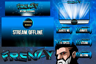Оформление для twitch