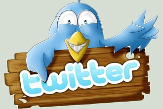 Twitter 400 Подписчиков, фолловеры качественные. Русские профили