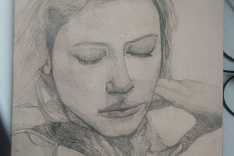 Портрет, рисунок, графика, скетчбукинг