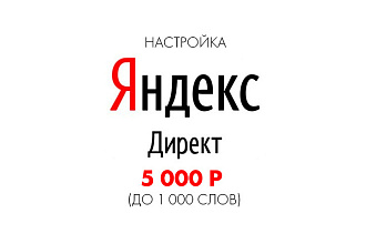 Настройка Яндекс Директ