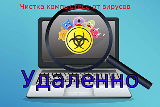 Удаление вирусов на ПК или Ноутбуке удаленно
