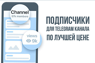 100 подписчиков на ваш телеграм