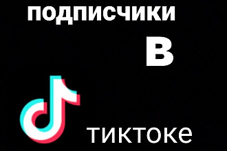 Подписчики в тик ток, приходят в течение 24ч