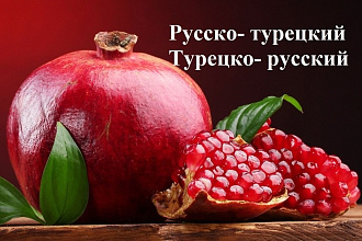 Русско- турецкий и турецко-русский перевод