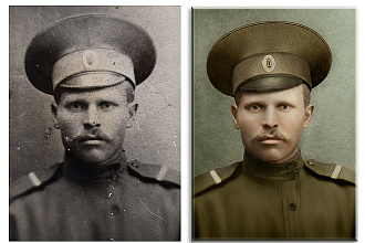Реставрация фото. Реалистичное восстановление фотографии
