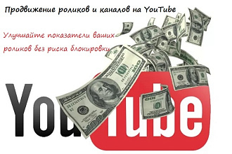 Комплексное продвижение роликов и каналов на YouTube