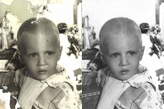 Ретушь и восстановление старых фотографий