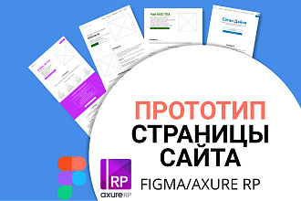 Прототип Landing page который будет продавать