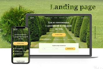 Разработка дизайна Landing Page