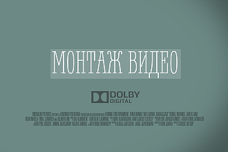 Монтаж видео , склейки на день рождения , свадеб , и др. праздников