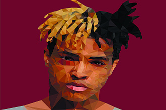 Сделаю портрет Low poly