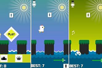 Исходник игры Scream Chicken