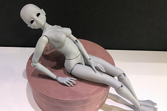 Нарисую модель BJD куклы для 3D печати