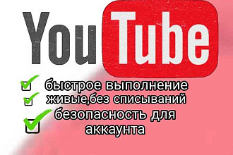 Добавлю 450 живых подписчиков YouTube