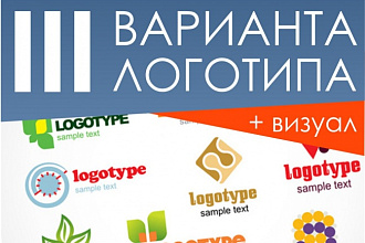 Дизайн 3х вариантов логотипа