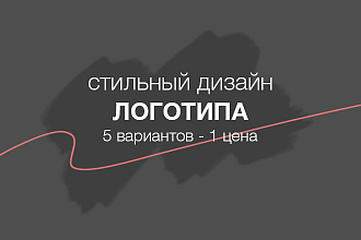 Качественный и стильный логотип для вашей фирмы