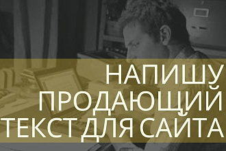 Напишу продающий текст для Landing Page - одностраничника