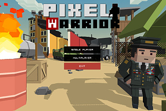 Продам исходник мобильной игры Pixel Warrior