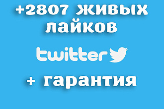 +2807 живых лайков в Twitter можно разделить на несколько постов