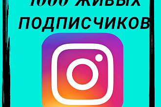 1000 русскоязычных инстаграм подписчиков