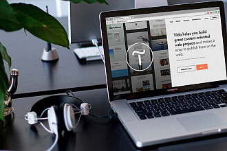 Сайт на платформе Tilda
