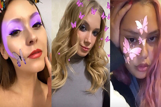 Создание масок в Instagram. Различных сложностей от 2D до 3D