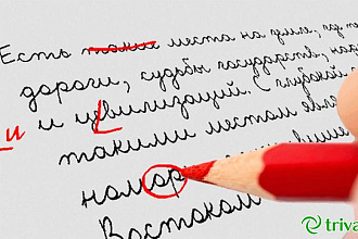 Корректура текста с английского и русского языков