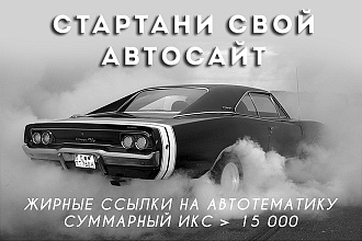 Жирные авто ссылки ИКС более 15000