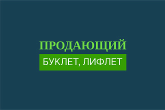 Графический дизайн буклета под любые запросы