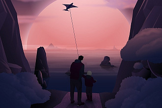 Рисую иллюстрации