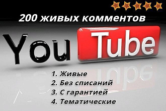 Добавлю 200 тематических комментов на ролик в ютуб