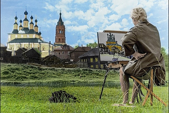 Восстановление и раскраска старых фотографий