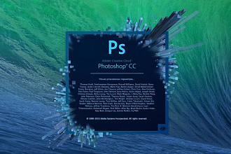 Нарисую логотип в Adobe Photoshop CC
