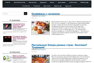 Сделаю автонаполняемый сайт на Wordpress