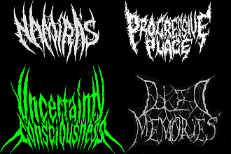 Создам логотип для Death или Black Metal команды