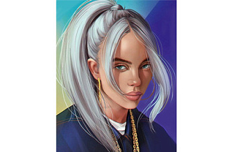 Рисую портреты, картины и эллюстрации