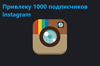1000 подписчиков instagram
