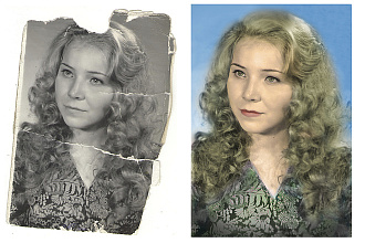 Восстановление фотографий, ретушь, монтаж
