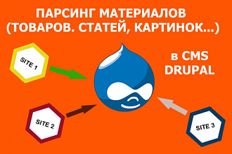 Парсинг материалов с другого сайта в ваш Drupal