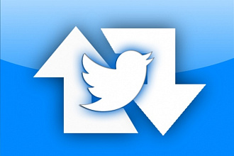 Ретвиты в Twitter 300 штук