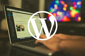 Красивый адаптивный сайт на CMS WordPress