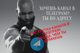 Раскрутка канала в Телеграм