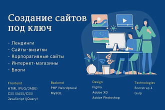 Создание сайтов под ключ