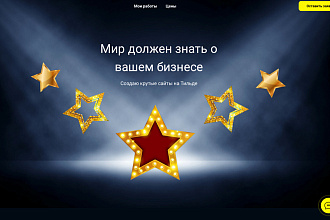 Разработаю крутой сайт на Тильде, сделаю грамотные настройки для SEO