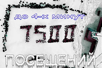 Организую 7500 Посещений до 4х минут для каждого